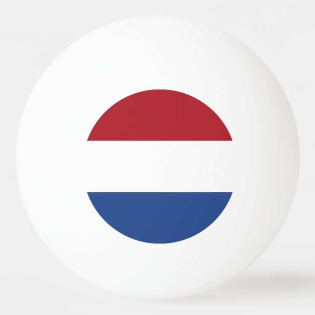 Bolinha De Ping Pong Bandeira da Holanda (Frente)