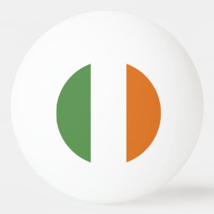 Bolinha De Ping Pong Bandeira da Irlanda
