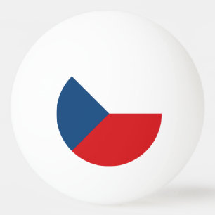 Bolinha De Ping Pong Bandeira da República Checa