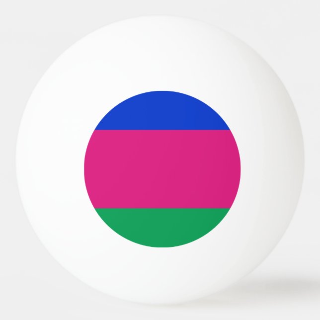 Bolinha De Ping Pong Bandeira da República do Kuban (Frente)