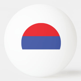 Bolinha De Ping Pong Bandeira da República Sérvia