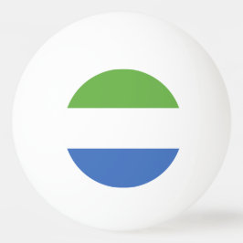 Bolinha De Ping Pong bandeira da Serra Leoa