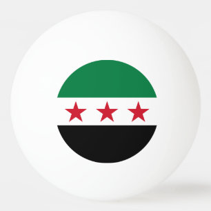 Bolinha De Ping Pong Bandeira da Síria