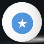 Bolinha De Ping Pong Bandeira da Somália<br><div class="desc">Bandeira patriótica da Somália.</div>
