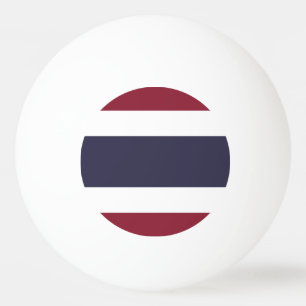 Bolinha De Ping Pong Bandeira da Tailândia