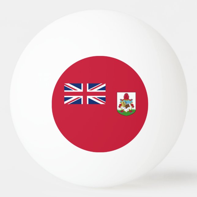 Bolinha De Ping Pong Bandeira das Bermudas Patriótica (Verso)