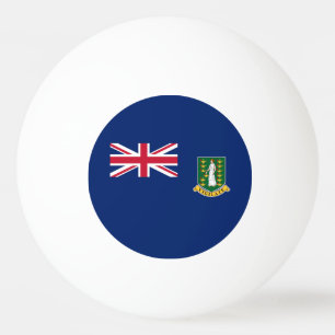 Bolinha De Ping Pong Bandeira das Ilhas Virgens Britânicas