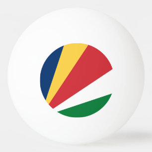 Bolinha De Ping Pong Bandeira das Seychelles
