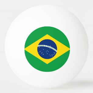 Bolinha De Ping Pong Bandeira de Brasil