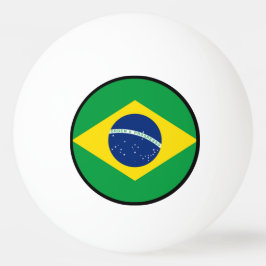Bolinha De Ping Pong Bandeira de Brasil, brasileira