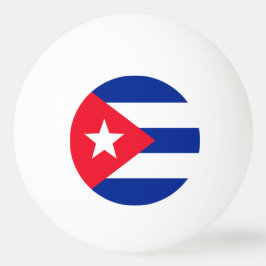 Bolinha De Ping Pong Bandeira de Cuba
