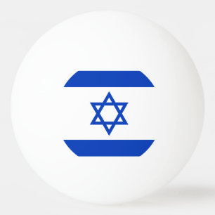 Bolinha De Ping Pong Bandeira de Israel