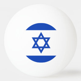 Bolinha De Ping Pong bandeira de Israel