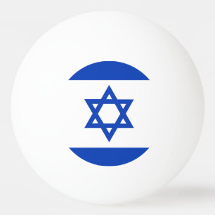 Bolinha De Ping Pong bandeira de Israel