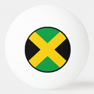 Bolinha De Ping Pong Bandeira de Jamaica