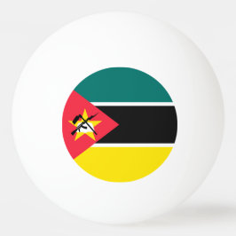 Bolinha De Ping Pong Bandeira de Moçambique