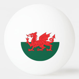 Bolinha De Ping Pong Bandeira de Wales