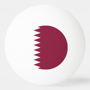 Bolinha De Ping Pong Bandeira do Catar