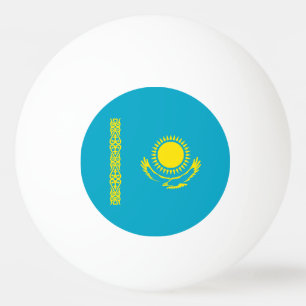 Bolinha De Ping Pong Bandeira do Cazaquistão