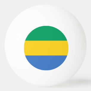 Bolinha De Ping Pong Bandeira do Gabão