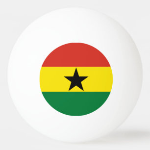 Bolinha De Ping Pong Bandeira do Gana