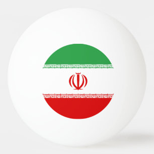 Bolinha De Ping Pong Bandeira do Irã