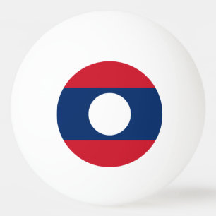 Bolinha De Ping Pong Bandeira do Laos