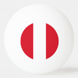 Bolinha De Ping Pong Bandeira do Peru