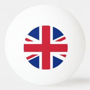 Bolinha De Ping Pong Bandeira do Reino Unido
