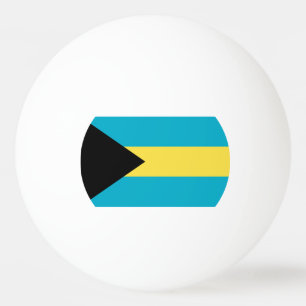 Bolinha De Ping Pong Bandeira dos Bahamas