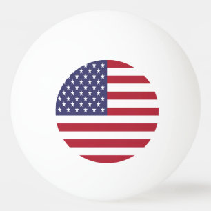 Bolinha De Ping Pong Bandeira dos Estados Unidos