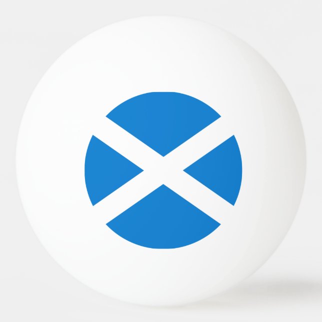 Bolinha De Ping Pong Bandeira escocesa (Frente)