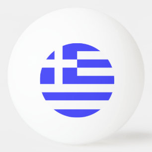 Bolinha De Ping Pong Bandeira Grega Totalmente