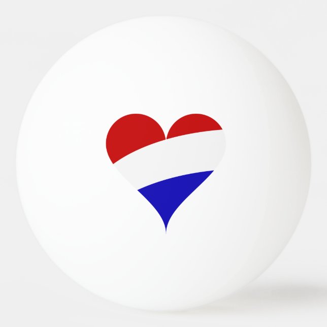 Bolinha De Ping Pong Bandeira holandesa (Frente)