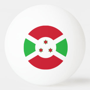 Bolinha De Ping Pong Bandeira Patriótica do Burundi