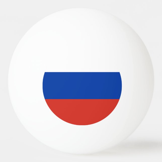 Bolinha De Ping Pong bandeira russa (Frente)