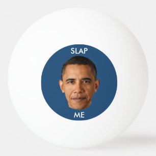 Bolinha De Ping Pong Barack Obama golpeia-me