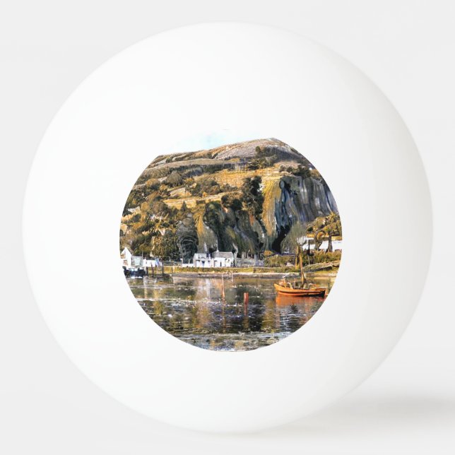 BOLINHA DE PING PONG BARMOUTH WALES (Frente)