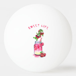 Bolinha De Ping Pong Bebida Legal com suco doce doce - Jogo de Verão