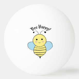 Bolinha De Ping Pong Bee Happy