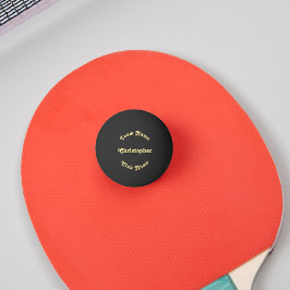 Bolinha De Ping Pong Beer Tênis de Mesa do Nome do Clube do Player Pers