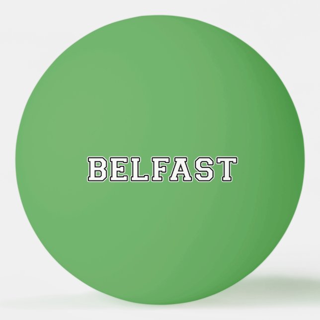 Bolinha De Ping Pong Belfast (Frente)