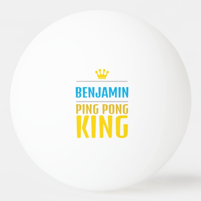 Bolinha De Ping Pong Benjamin (Frente)