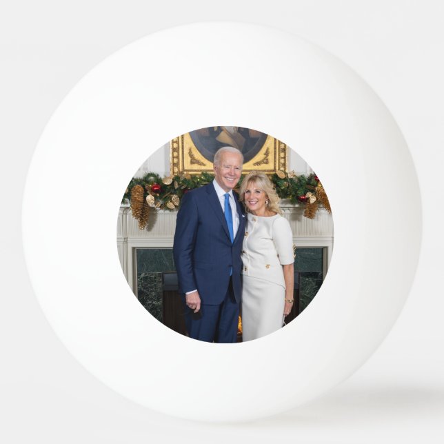 Bolinha De Ping Pong Biden State of the Christmas Union Address (Frente)