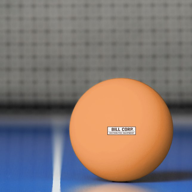 Bolinha De Ping Pong Bill Corp. Equipamento Distribuído Premium (Líquido)