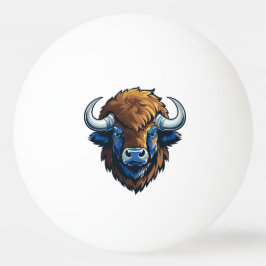 Bolinha De Ping Pong bisão de chifres grandes