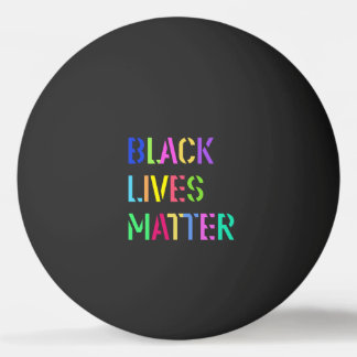 Bolinha De Ping Pong Black Lives Matter Stencil 01 Editável