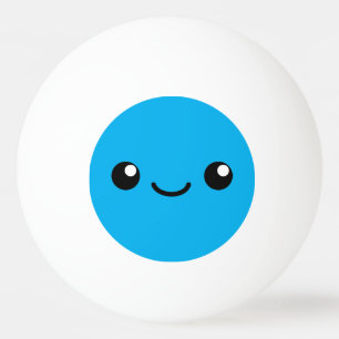 Bolinha De Ping Pong Blue Cutie