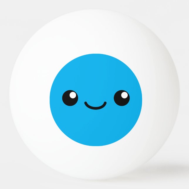 Bolinha De Ping Pong Blue Cutie (Frente)