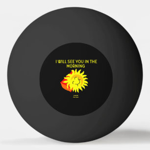 Bolinha De Ping Pong Boa Noite Sun Ping Pong Ball